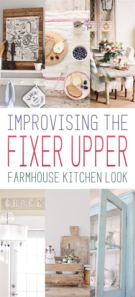 Fixer Upper Farmhouse Kitchen Farmhouse Cottage Farmhouse Chic