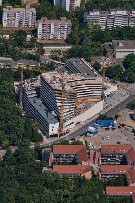 Luftbild Regensburg Eckhaus Baustelle Zum Neubau Eines Wohn Und