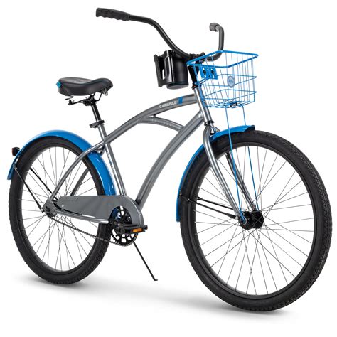 Huffy Carlisle 26 In Cruiser Bicycle For Men Gray And Blue Sansujyuku