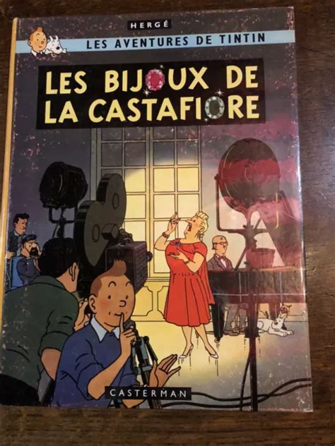 Tintin Les Bijoux De La Castafiore Eo B Ttbe Herg Rare Eur