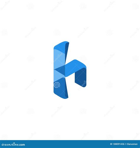 Abstract Letter H Logo Stock Vector Illustration Of Emblem