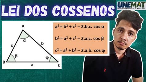 Como Usar A Lei Dos Cossenos Lei Dos Cossenos Exerc Cio Resolvido