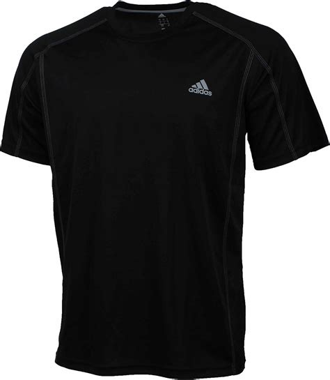 Adidas Mens Training Climalite Dri Fit Shirt Large Black Amazon