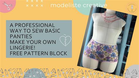 Basic Panties Sewing Method How To Sew Lingerie Series YouTube