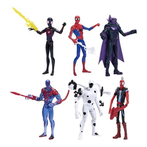 Marvel Spider Man Across The Spider Verse Ultimate Showdown Collection 6 Inch Action Figures