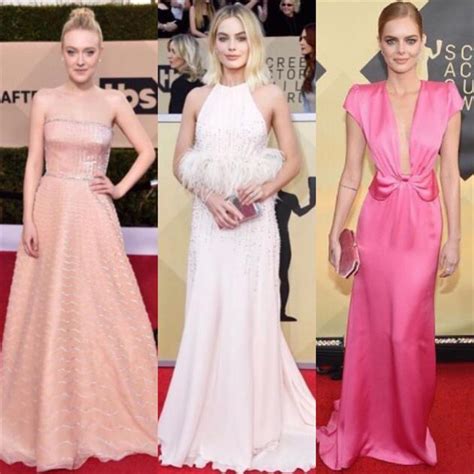 Tend Ncia Famosas Apostam Em Looks Em Tons De Rosa Para Premia O