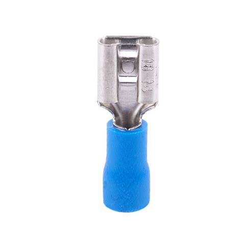 1X 20 Blue Female Insulated Spade Wire Connector Electrical Crimp