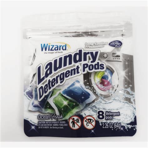 WIZARD 8PK LAUNDRY DETERGENT PODS | Cook Brothers