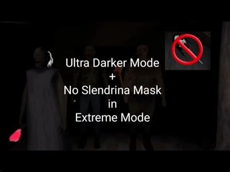 The Twins Ultra Darker Mode No Slendrina Mask In Extreme Mode Youtube