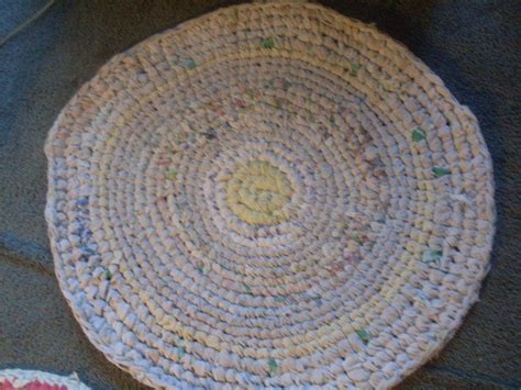 Super Absorbent Diy Old Towel Bath Mat Steps Crochet Rug Patterns