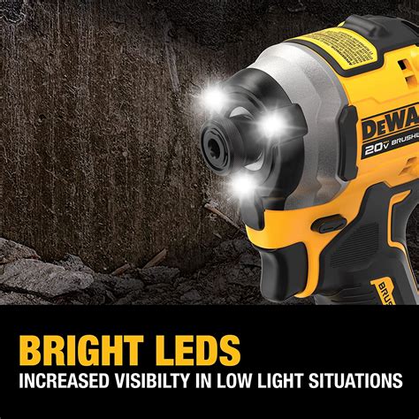 Parafusadeira Impacto Atomic Dcf850 B 20v Brushless Dewalt Facilita