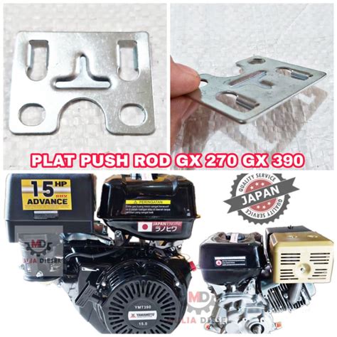 Jual Plat Push Rod Valve Klep Mesin Penggerak GX270 GX390 GX420 9 HP