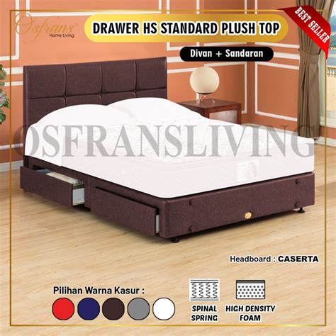 Jual Guhdo Drawer Hs New Prima Standard Divan Dan Sandaran Caserta