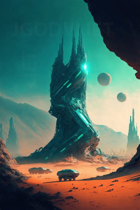 Terraforming On An Alien Planet On Behance