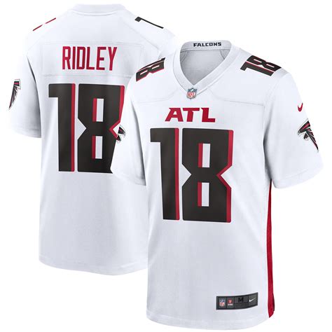 Men's Atlanta Falcons Calvin Ridley Nike White Game Jersey