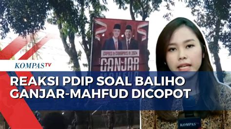 Reaksi PDIP Soal Penurunan Baliho Ganjar Mahfud Di Bali YouTube