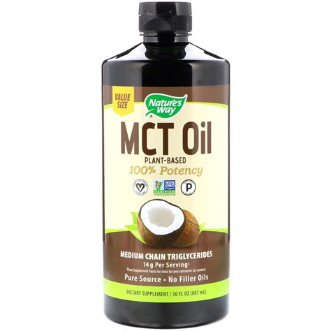 Nature S Way MCT Oil 30 Fl Oz 887 Ml IHerb