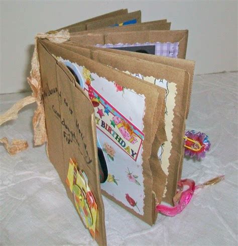 Sammysgrammy How To Make A Brown Paper Lunch Bag Scrap Book Brown