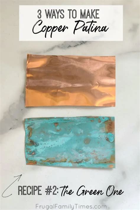 3 Easy Ways To Make Copper Patina Green Verdigris With Household Ingredients This Diy Life