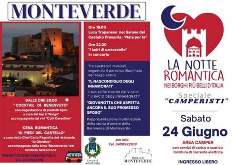 Monteverde La Notte Romantica nei Borghi più belli dItalia