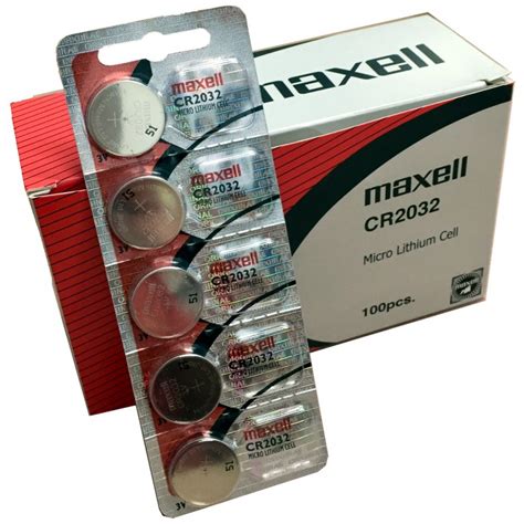 PILA LITIO CR2032 MAXELL BLISTER DE 5 Dlplus