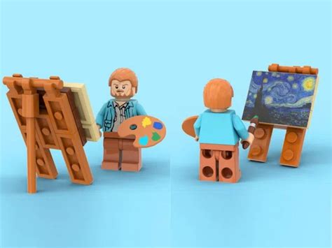 LEGO Ideas Vincent Van Gogh - town-green.com