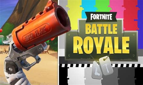 Fortnite Update Patch Notes Flare Gun Map Changes Captain