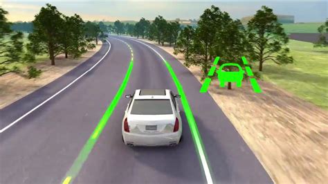 Cadillac Active Safety Lane Keep Assist With Lane Departure Warning