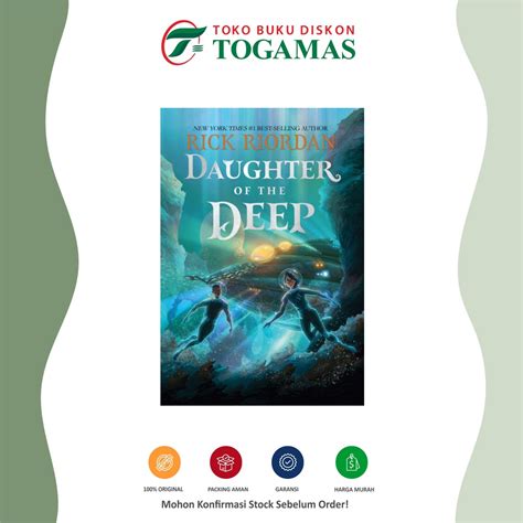 Jual Novel Daughter Of The Deep Rick Riordan Shopee Indonesia