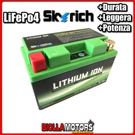 Hjtz S Fp Batteria Litio Ytz S Bs Yamaha Tmax T Max