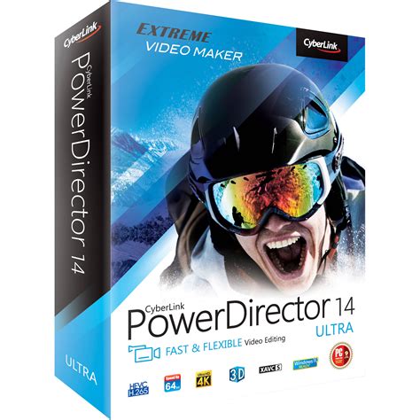 Cyberlink Powerdirector Ultra Dvd Pdr Ee Rpu B H