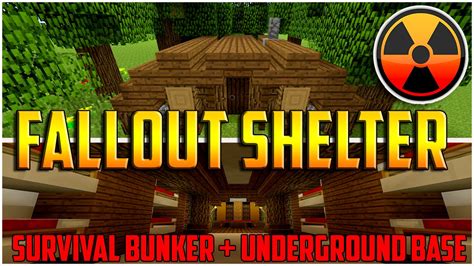 Minecraft How To Build A Underground Base Fallout Shelter Survival