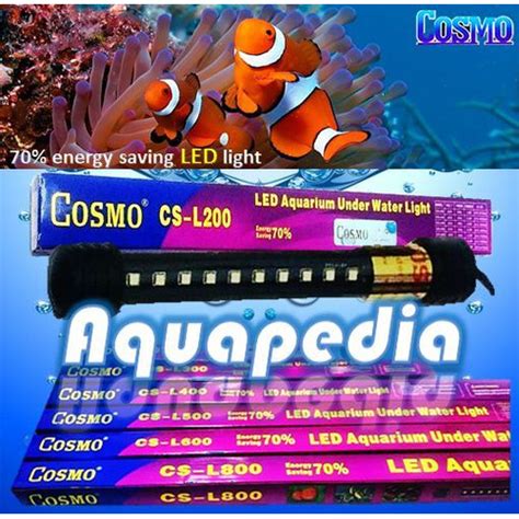 Jual Cosmo Cs L Lampu Led Cm Aquarium Underwater Light Warna