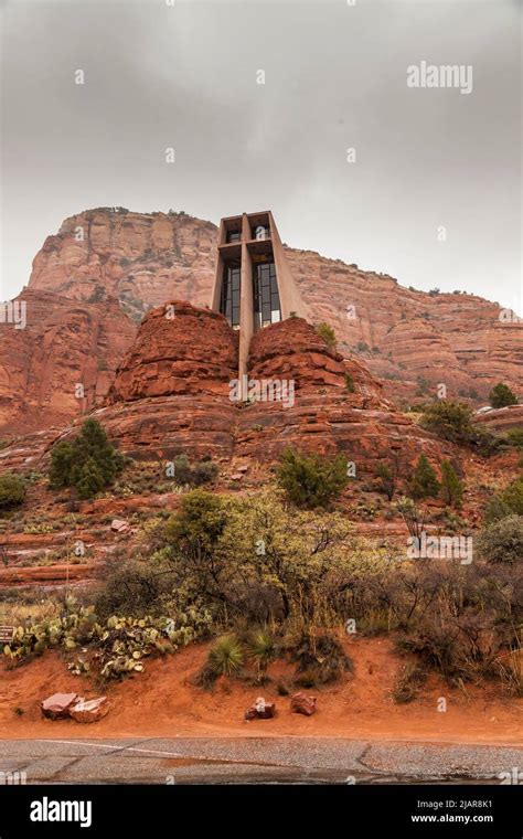 Chapel Of The Holy Cross Sedona Arizona Usa Stock Photo Alamy