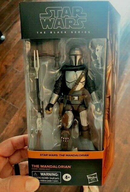 Star Wars Black Series The Mandalorian Beskar Armor Figure New Din