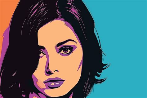 Young Woman Pop Art Vector Illustration 25770218 Vector Art At Vecteezy