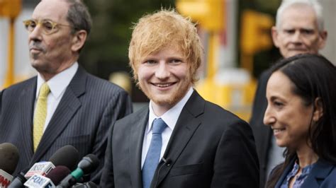 Ed Sheeran Wins Plagiarism Lawsuit For Thinking Out Loud Over Marvin