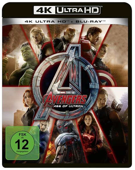 Amazon Marvel S The Avengers Age Of Ultron K Ultra Hd Blu