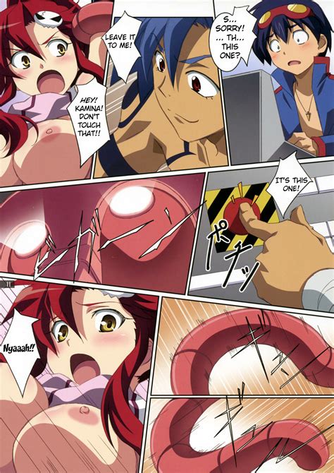 Rule 34 Comic Kamina Simon Tengen Toppa Gurren Lagann Tengen Toppa Gurren Lagann Yoko