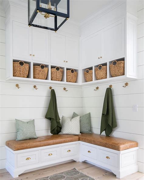 Laundry Benches With Storage