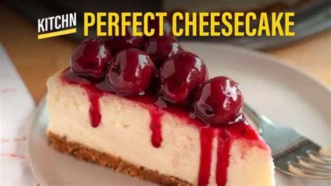 How To Make The Perfect Cheesecake Perfect Cheesecake Recipe Cheesecake Recipes Vegan