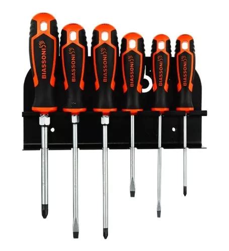 Set Colgante Destornilladores Premium Piezas Biassoni