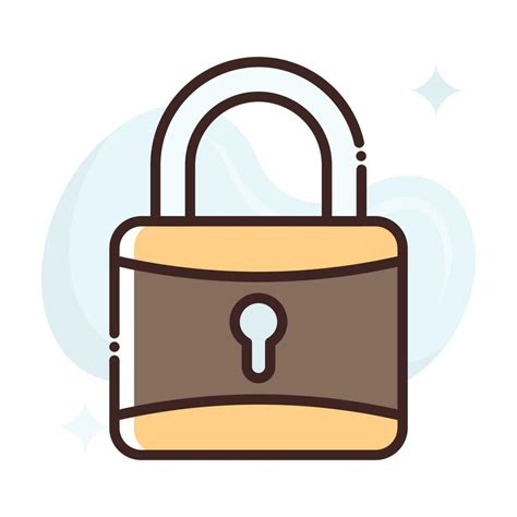 Lock Vector Fill Outline Iconsimple Stock Illustration Stockeps 10 23593963 Vector Art At Vecteezy