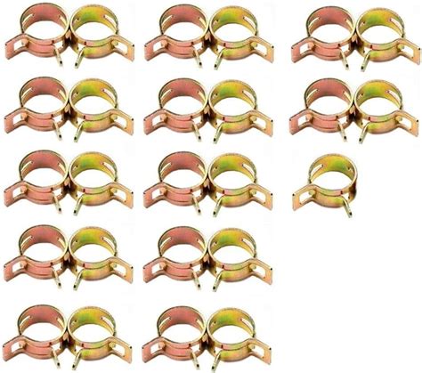 25 Stück 12 mm 1 4 Zoll Kraftstoffleitungsschellen für 1 2 Zoll