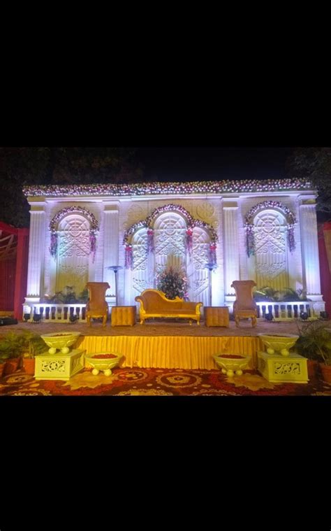 Golden Fiber Wedding Stage For Indoor At Rs 100000 Piece In Saharanpur