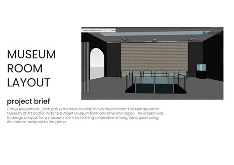 Museum Room Layout on Behance