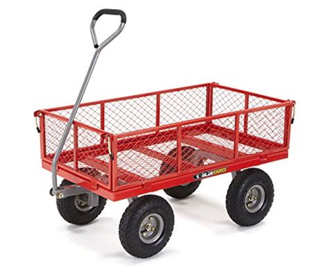 Gorilla Cart 800 Pound Capacity Heavy Duty Durable Steel Mesh