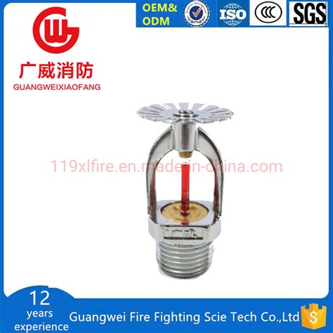 Fire Sprinkler Quick Response 3mm Glass Bulb Fire Fighting Sprinkler Fire Sprinkler And