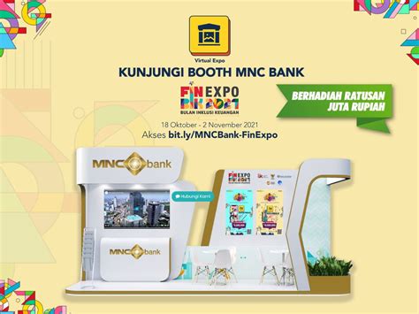 Virtual FinExpo BIK 2021 MNC Bank BABP Tebar Hadiah Ratusan Juta