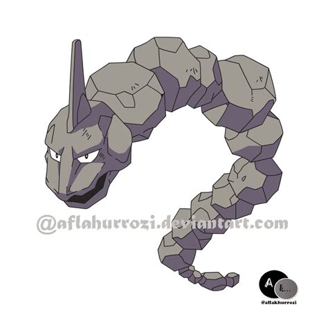 Pokemon Onix by aflakhurrozi on DeviantArt